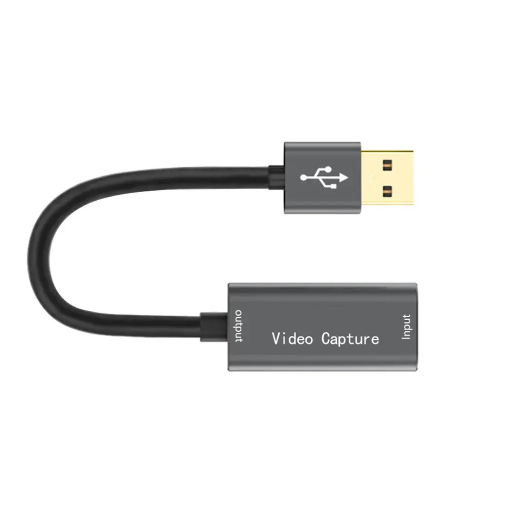 USB 3.0-Video Capture-Kort 1080P 60fps 4K HDMI-kompatibel Video Grabber Box til Macbook PS4 Spil Kamera Optager Live Streaming