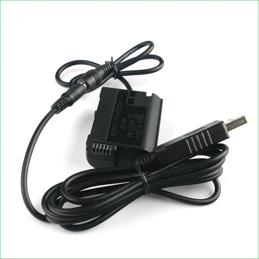USB-til-EN-EL15 EL15 EP-5B-Dummy Batteri-Power Bank USB-Kabel til Nikon D7000, D7100 D7200 D7500 Z5 Z6 Z7 1 V1