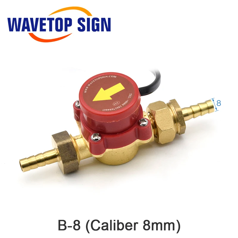 Vand Flow Sensor Switch Sensor A B Tryk Controller Automatisk cirkulationspumpen Tråd Stik Beskytte CO2-Laser Tube