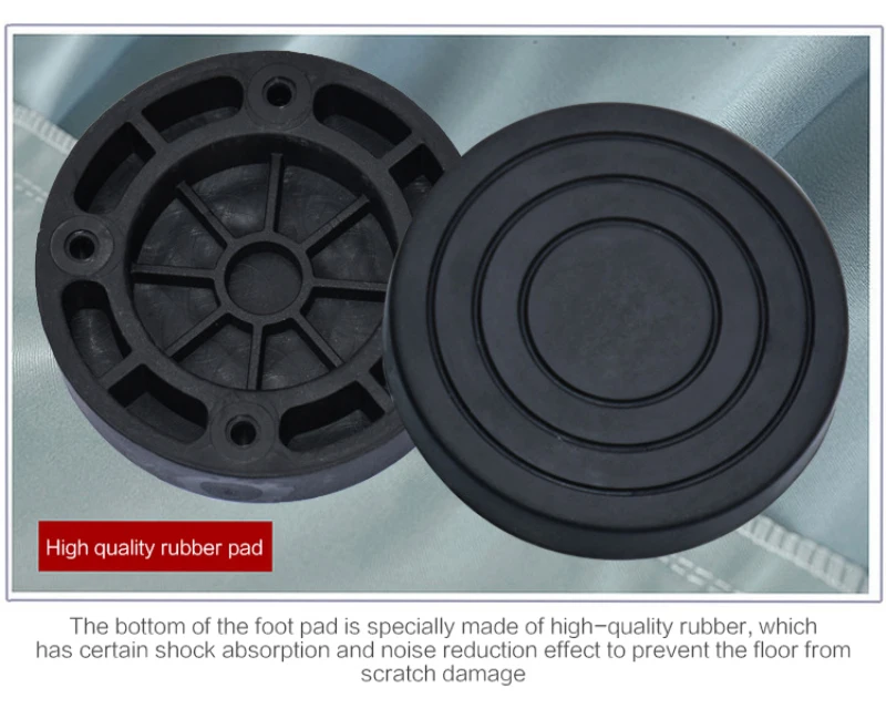 Vaskemaskine Fødder Puder Anti Vibration Skive Fødder Anti Slip Pad Støj-reducerende Rubber Foot Pad For Tørretumblere Badeværelse Produkter