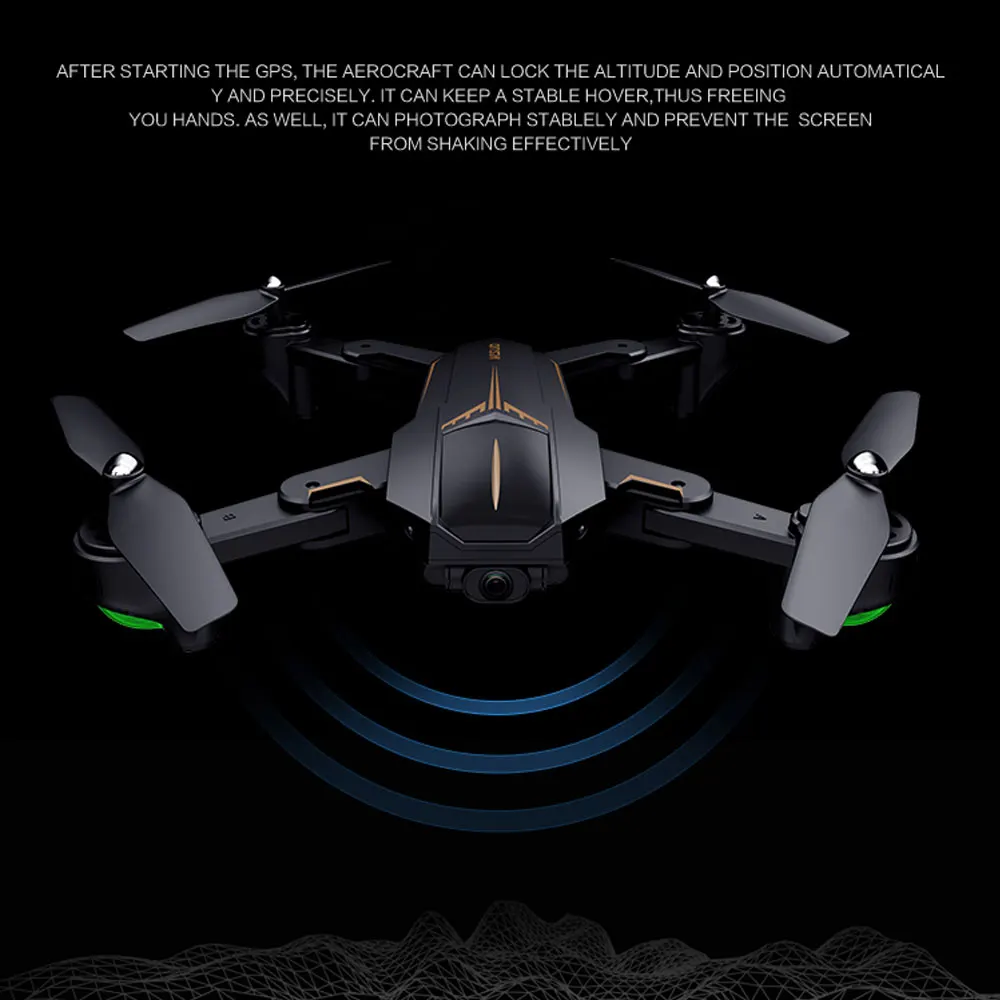 VISUO XS812 GPS-RC Drone med 4K HD-Kamera 5G WIFI FPV Højde Holde En Nøgle Tilbage RC Quadcopter Helikopter VS XS809S E58 E502S
