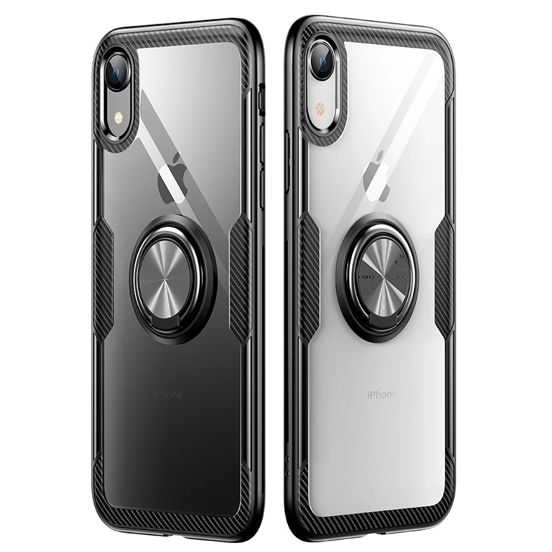 Vothoon Magnetisk Ring Silicium Phone Case For iphone 12 Pro Max 12 Mini-11 Pro XS Antal Tilbage Dække Sagen