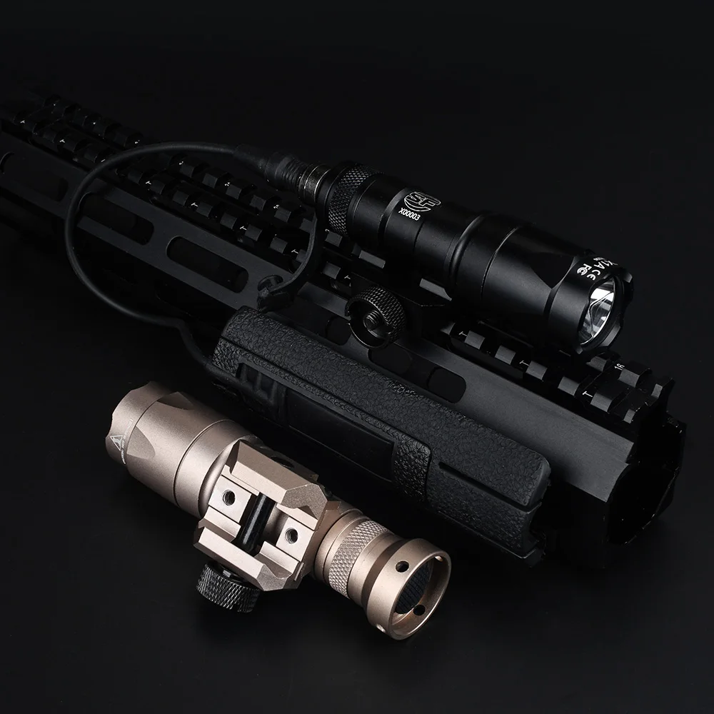 WADSN Airsoft Surfire M300 M300B Mini Scout Light Rifle Lommelygte 280 Lumen LED Lanterna Pistola Våben Lys Taktiske Lygter