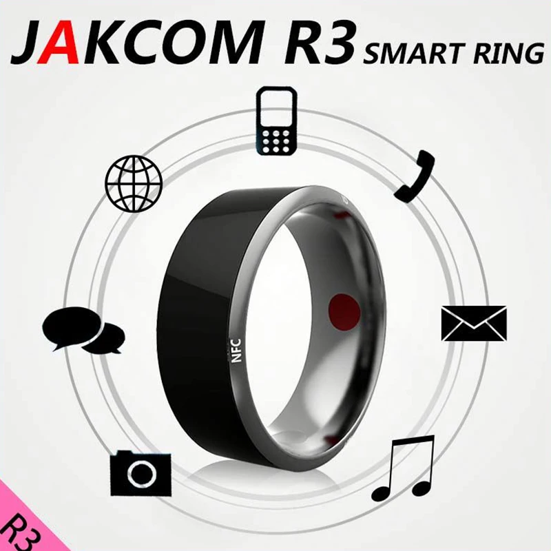 Werable enheder Jakcom R3 Smart Ring elektroniske CNC Metal Mini Magic Ring med IC / ID / NFC-Kort Læser Til NFC-Mobiltelefon