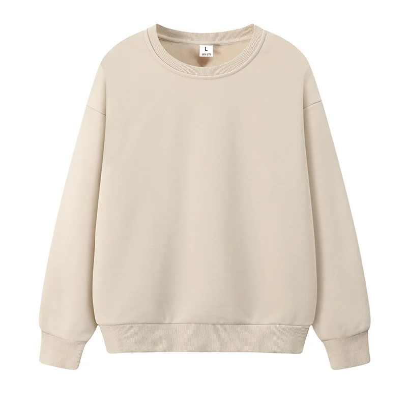 Wixra Vinter Nye Behagelige Sweatshirts Kvinder Tyk Langærmet Shirt Ensfarvet Plus Pullovere For Kvindelige Efteråret