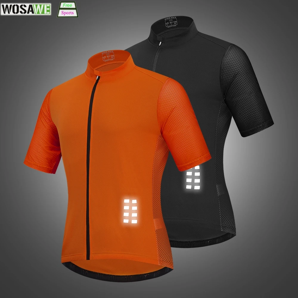 WOSAWE 2020 Nye Trøje Mand, Top Kvalitet Quick-Dry Racing Cykel Tøj Kort Ærme ned ad bakke Uniform Ropa Ciclismo