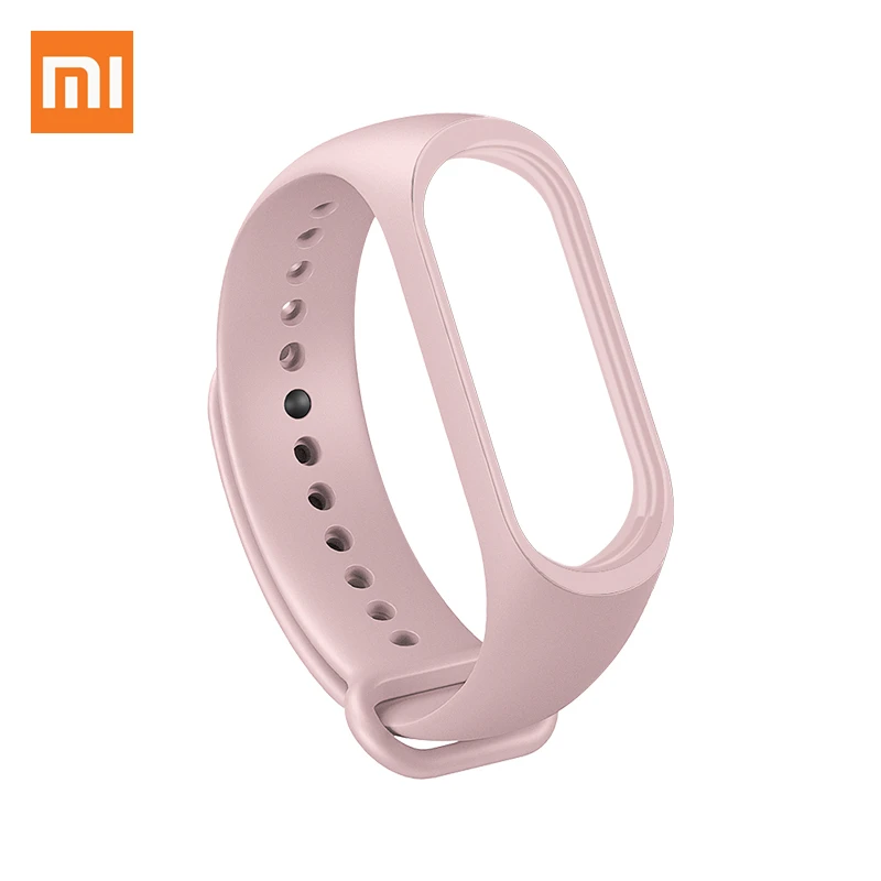 Xiaomi Mi Band 3 4 5 Original Håndledsrem Pink Limited Edition Farverige TPU Silikone Armbånd til Mi Band 3/4/5 Smart Armbånd