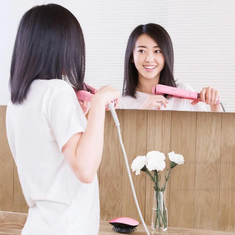 Xiaomi Yueli Damp Damp Hår Fladjern, Krøllejern Salon Hair Styling 5 Niveauer Justerbar Temp Personlige Voksne Bruger