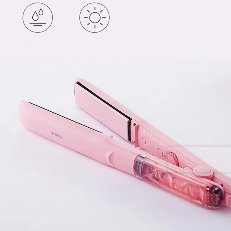 Xiaomi Yueli Damp Damp Hår Fladjern, Krøllejern Salon Hair Styling 5 Niveauer Justerbar Temp Personlige Voksne Bruger