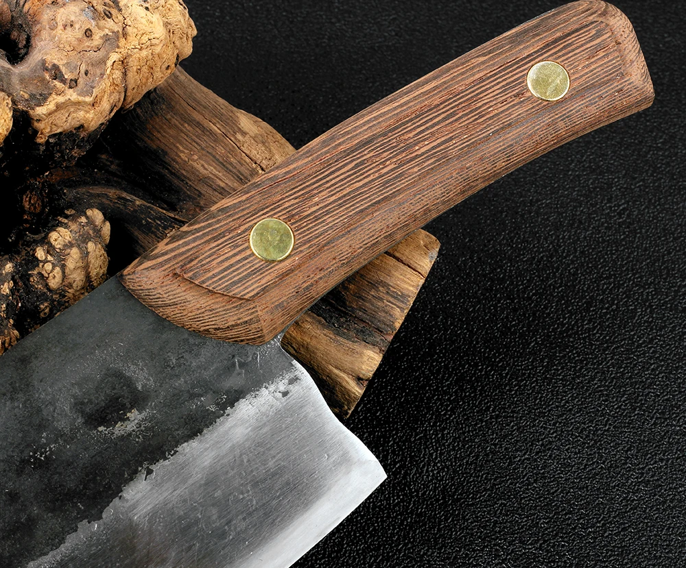 XITUO Traditionel Kinesisk Cleaver High-carbon Stål køkkenkniv Kød, Fisk, Grøntsager Udskæring Kokkens Kniv Med Træ-Håndtag Hot