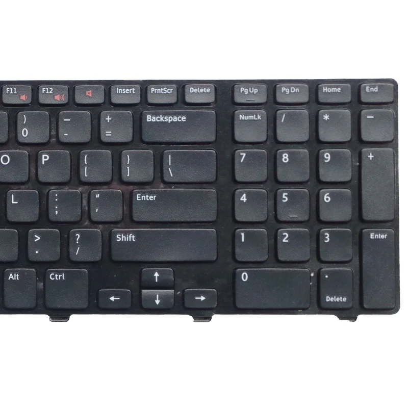 YALUZU engelske OS Laptop Tastatur til Dell N7110 17R 7110 L702X L701X Vostro 3750 5720 7720 SORT