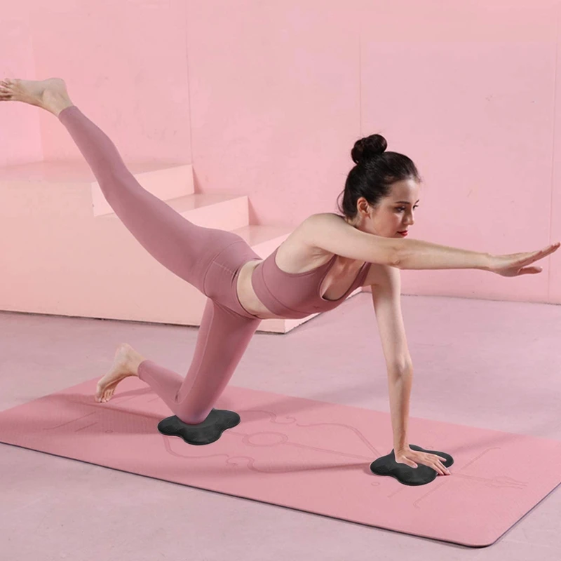Yoga Knæ Pad Skum Yoga Knæ Pad Komfortable Yoga Støtte Pad Sport Balance Pude