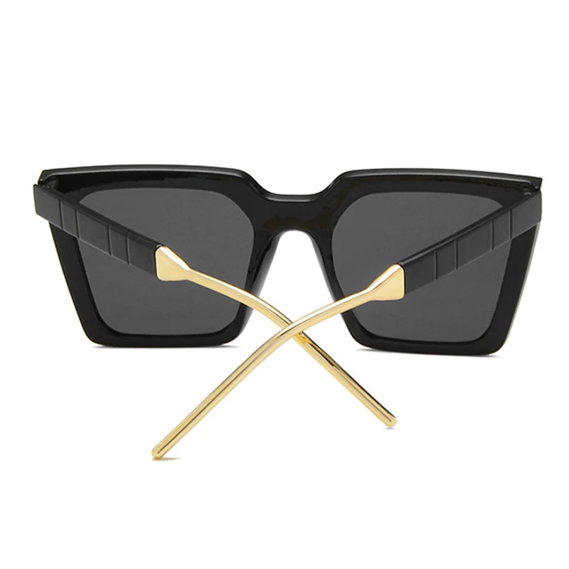 Yoovos Retro Solbriller Kvinder Square Solbriller Kvinder Luksus Briller Brand Designer Solbriller Til Kvinder Store Frame Briller