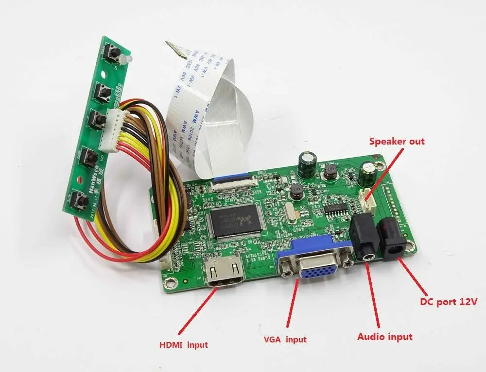 Yqwsyxl kit til LTN141AT16-002 LTN141AT16-001 LTN141AT16-003 HDMI + VGA-LCD-LED LVDS EDP-Controller Board-Driver