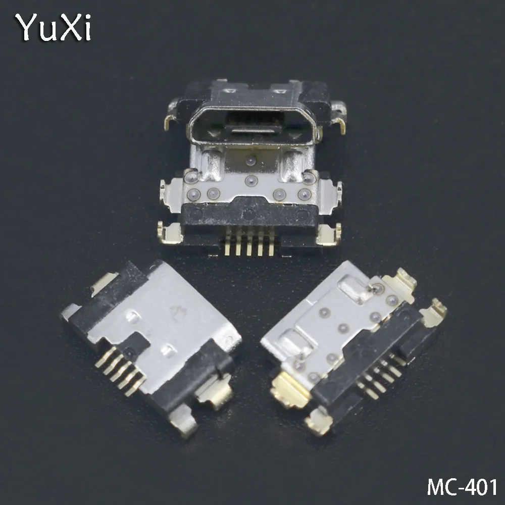 YuXi 50stk For ZTE Bblade v6 plus V7 LITE V8 mikro-usb-opladning stik til opladning stik dock-stik port