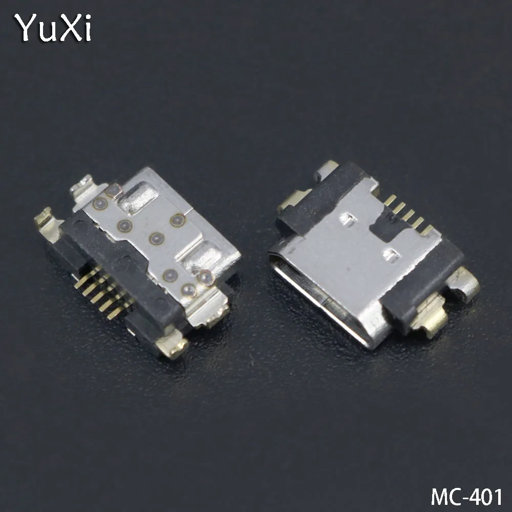 YuXi 50stk For ZTE Bblade v6 plus V7 LITE V8 mikro-usb-opladning stik til opladning stik dock-stik port