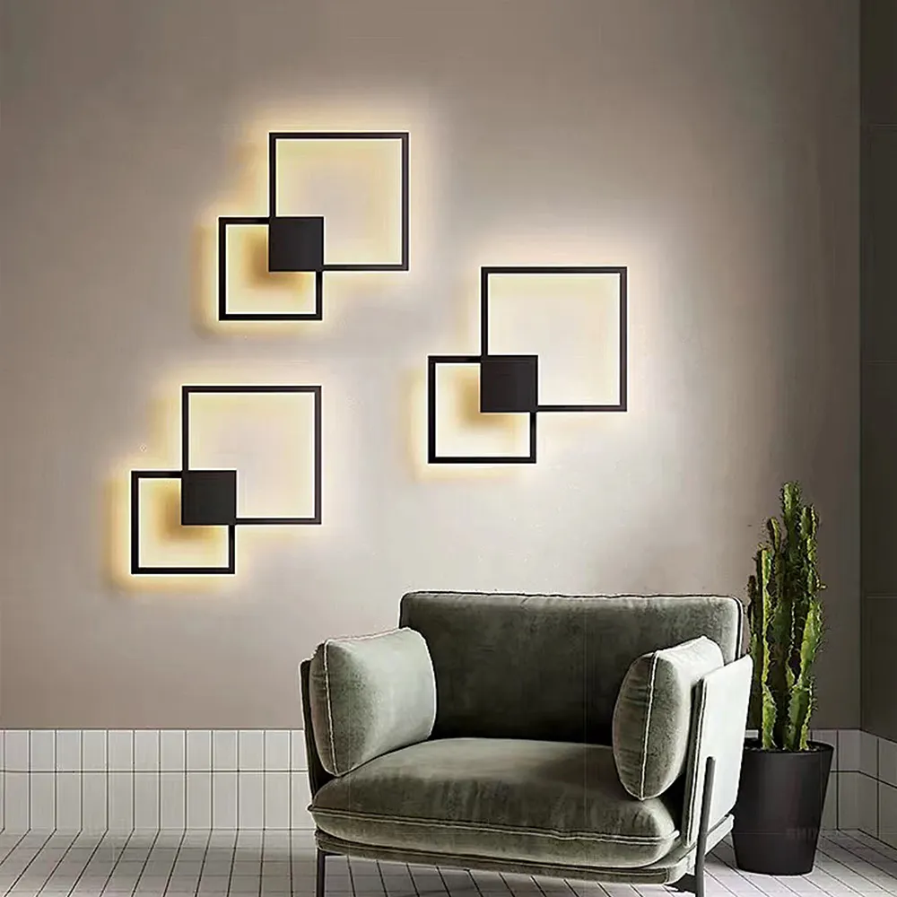 Zerouno led-panel lys stue DIY vægdekoration panel lampe modul lamper runde plads 220v 20w 24w panel belysning