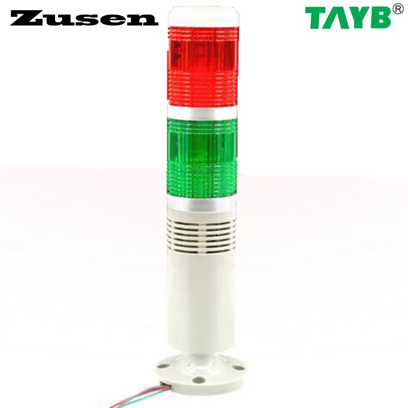 Zusen TB50-2T-D-J røde og grønne signal tower lys buzzer