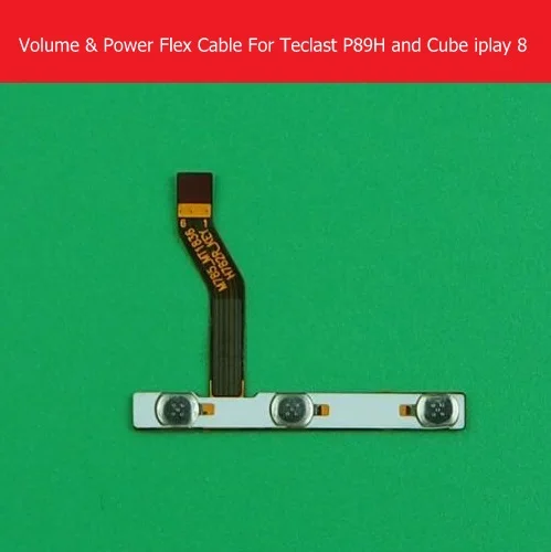 Ægte Volumen og Power Flex-kabel For Teclast P89H side nøgle-knappen for at skifte til flex-kabel For Cube U78 (iplay8) Tastatur Stik
